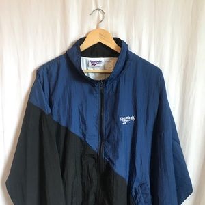 Vintage Reebok windbreaker jacket